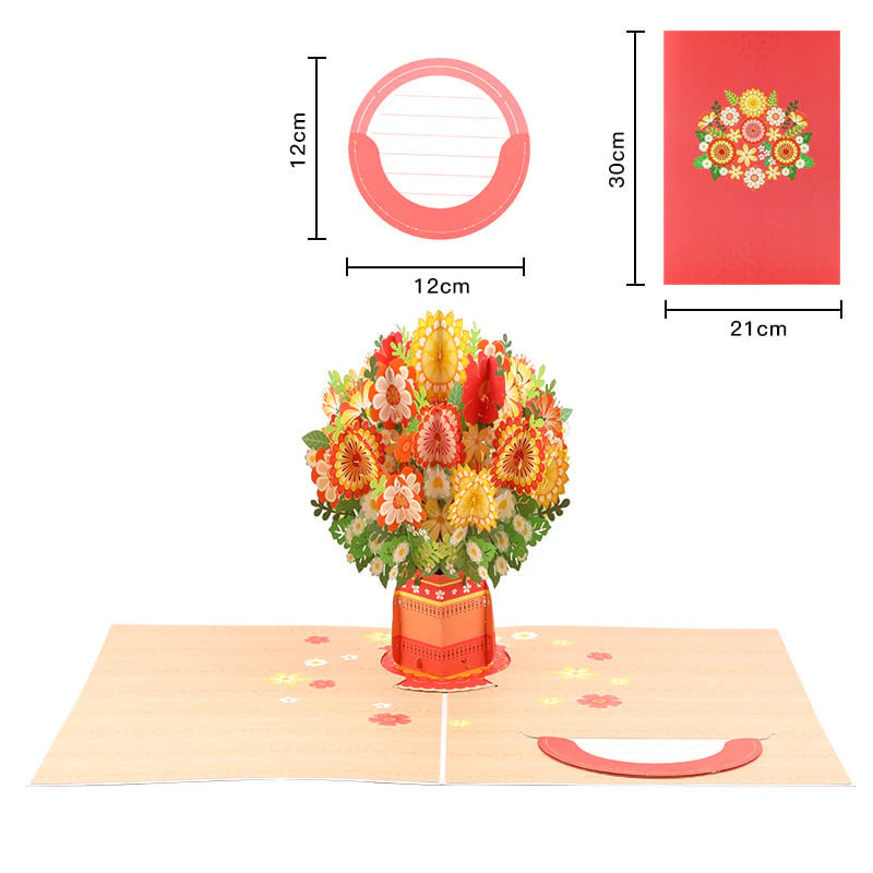 🌹 FOREVER-BLOOMING 3D VALENTINE'S POP-UP CARD