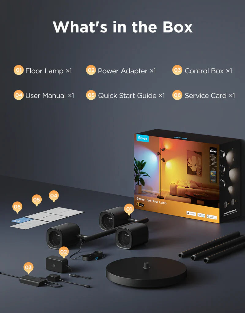 Govee Tree Floor Lamp [Energy Class G]