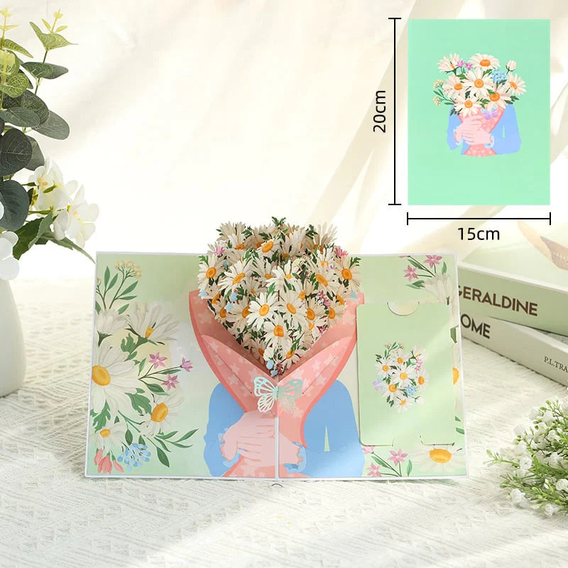 🌹 FOREVER-BLOOMING 3D VALENTINE'S POP-UP CARD