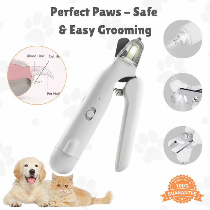 2 in 1 Precision LED Pet Nail Clipper