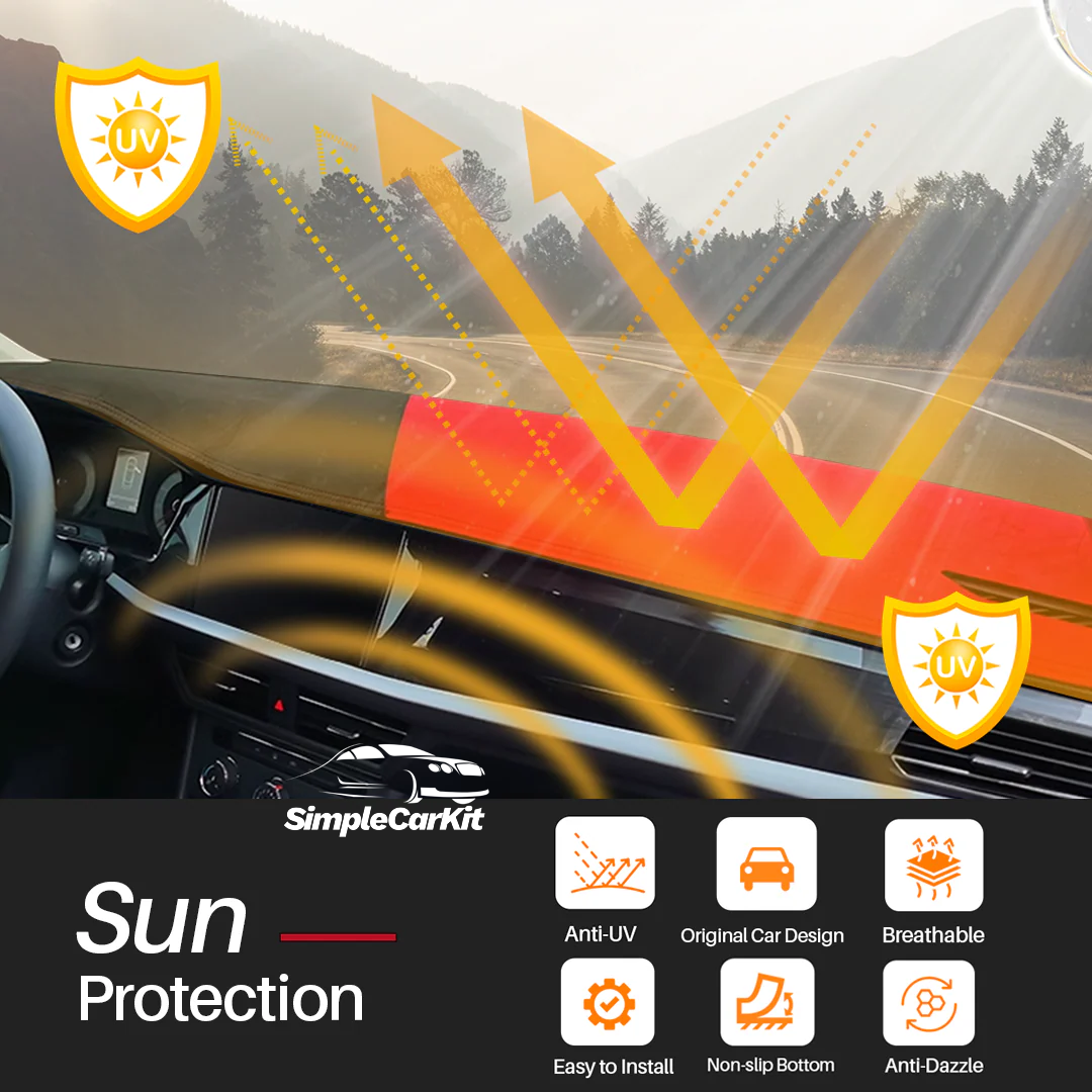 SimpleCarKit™ - Dashboard Mat Cover For Car