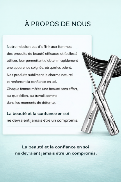 💥 Cofanetto mascara definitivo per ciglia più lunghe e incurvate