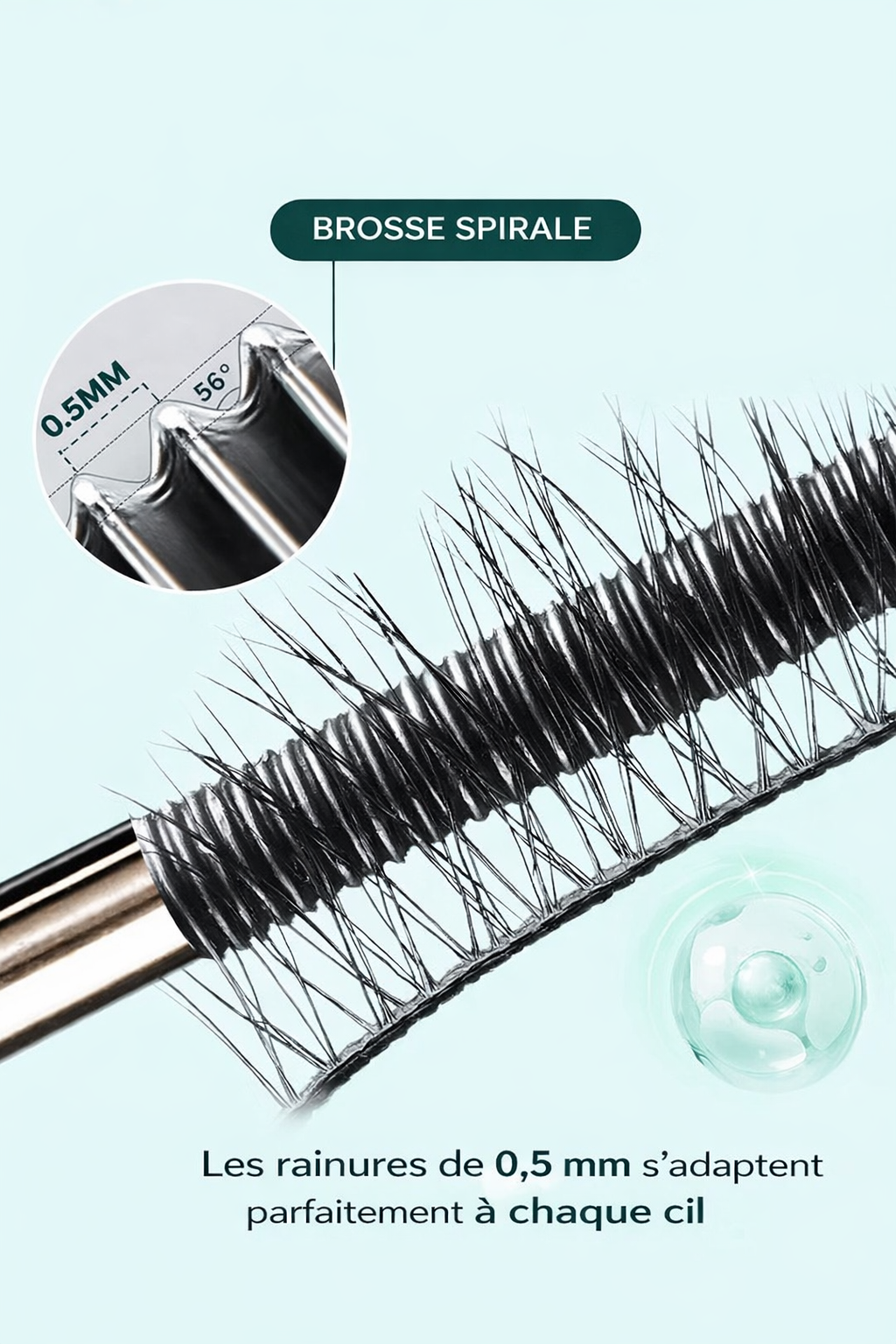 💥 Cofanetto mascara definitivo per ciglia più lunghe e incurvate