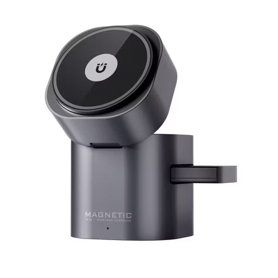 Ultimate 3-in-1 Phone Holder with 15W Fast Wireless Charging