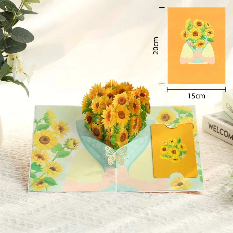🌹 FOREVER-BLOOMING 3D VALENTINE'S POP-UP CARD