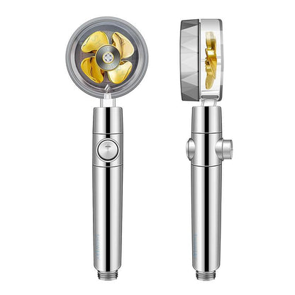 Showery® Turbo Shower Head:  High Performance Technology