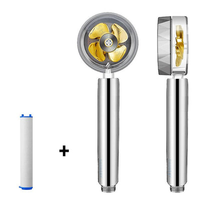 Showery® Turbo Shower Head:  High Performance Technology