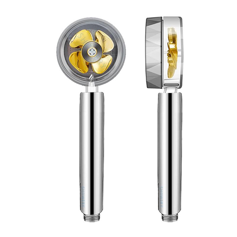 Showery® Turbo Shower Head:  High Performance Technology