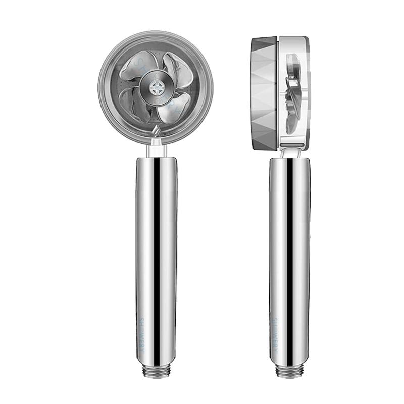 Showery® Turbo Shower Head:  High Performance Technology
